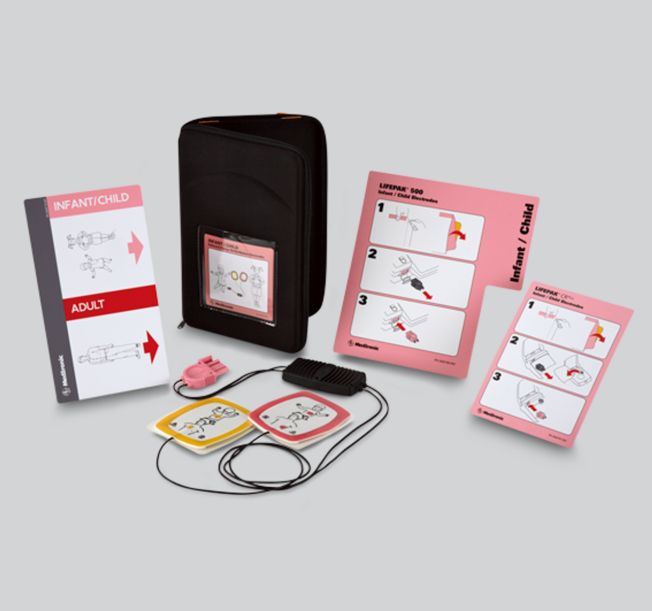 Infant/Child Reduced Energy Defibrillation Electrode Starter Kit